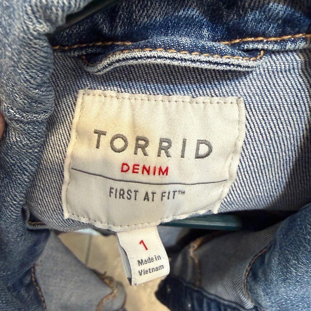 Torrid Blue Denim Jacket - Picture 3 of 3